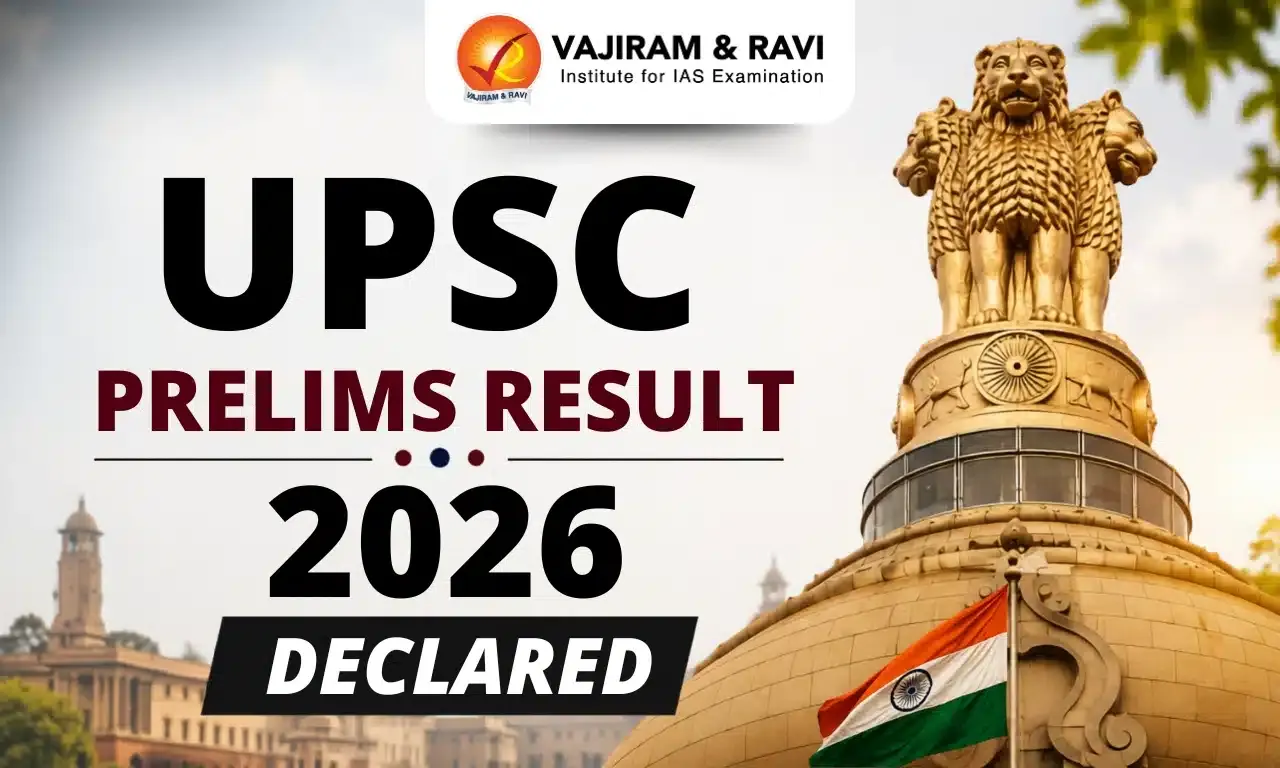 UPSC Prelims Result 2026 Declared, PDF Download, Roll Number List